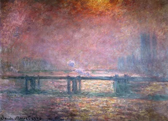 Themsen vid Charing Cross, 1903